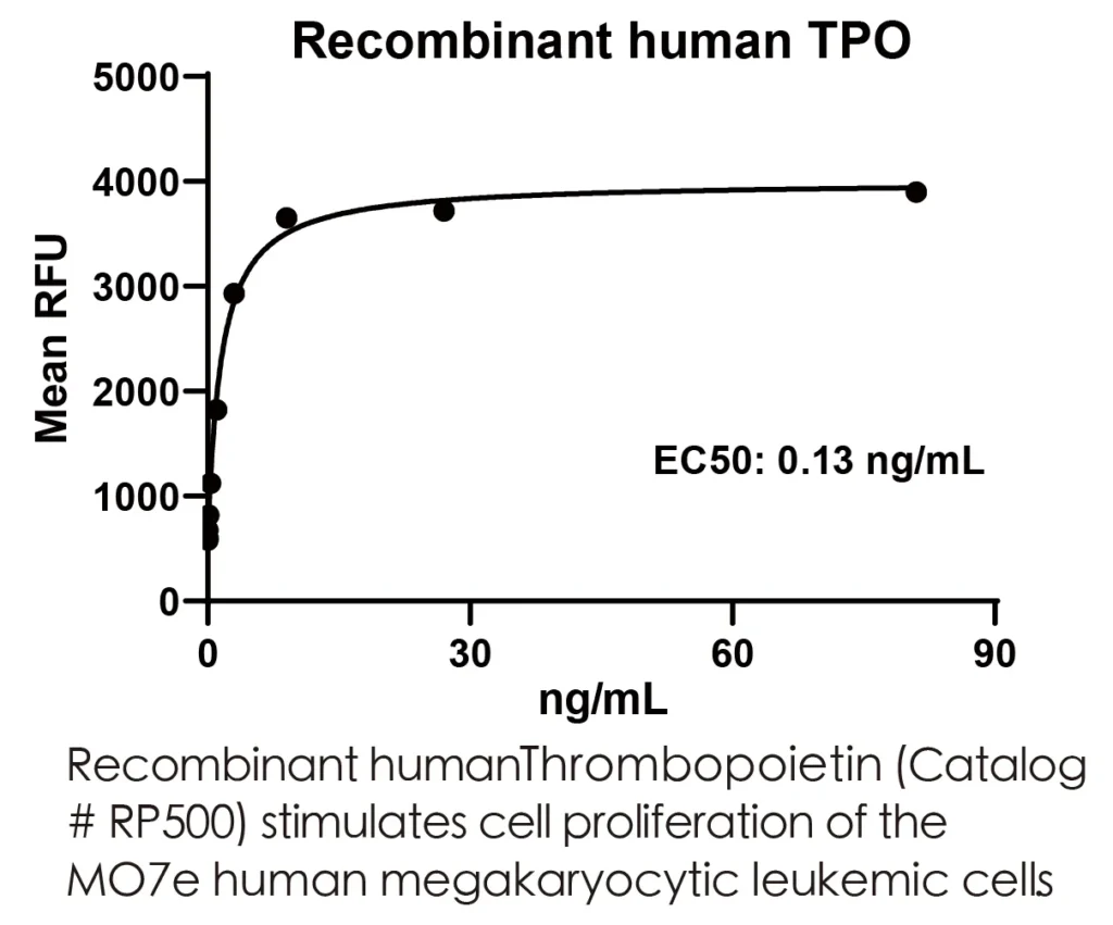Human TPO Recombinant Protein (HEK293 Expression) — Tag Free - Image 3